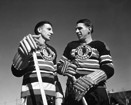 Doug och Max Bentley 1946 Doug och Max Bentley 1946