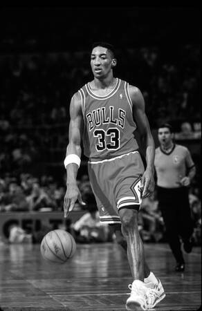 Scottie Pippen i Chicago 1997 Scottie Pippen i Chicago 1997