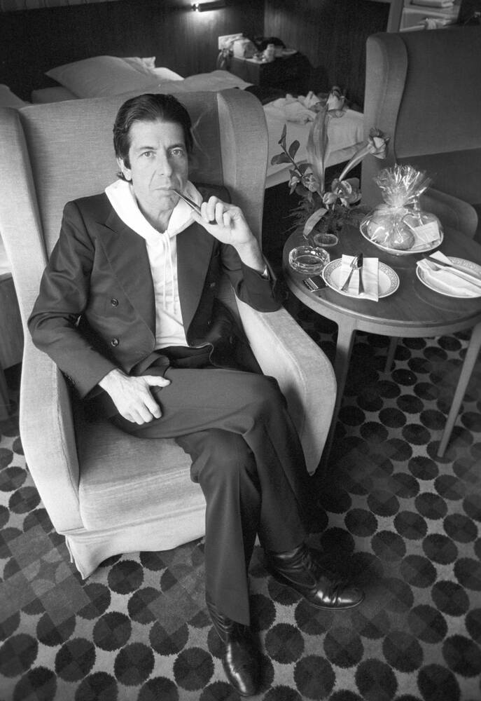Leonard Cohen à Francfort en 1976