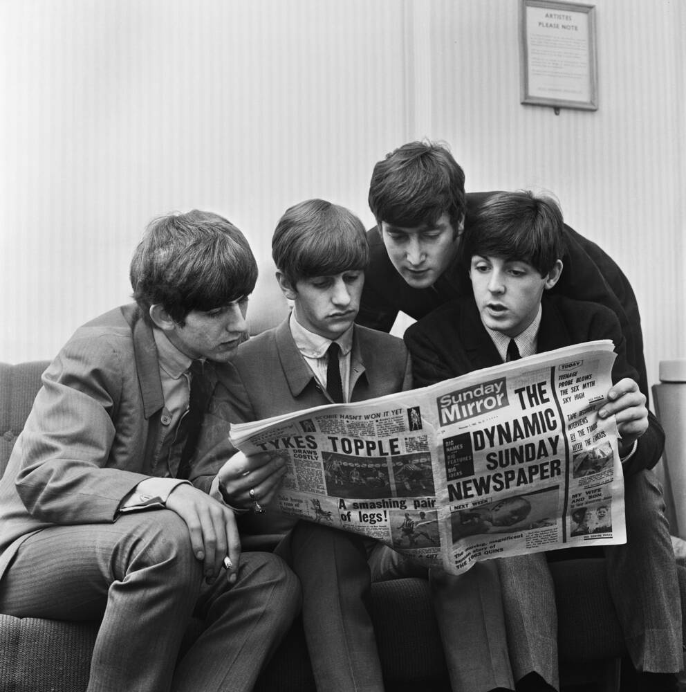 The Beatles 1963 Photographic Print For Sale