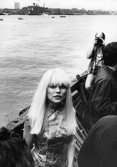 Debbie Harry från Blondie i London 1982 Debbie Harry från Blondie i London 1982
