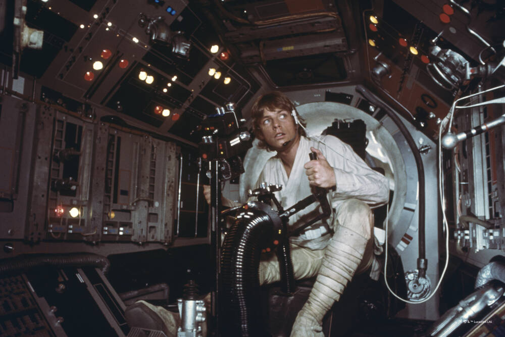 Star Wars - Luke Skywalker in gun turret