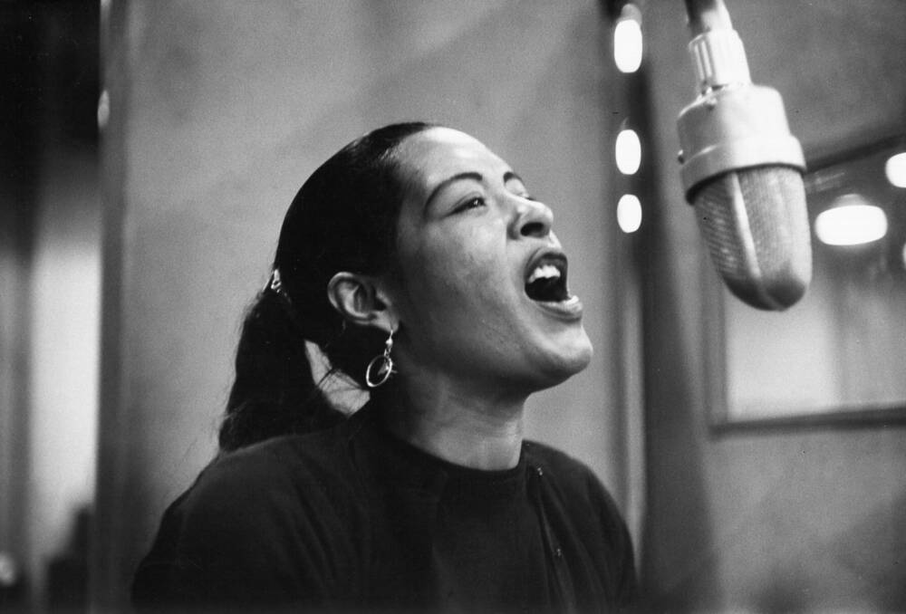 Billie Holiday in New York in 1957