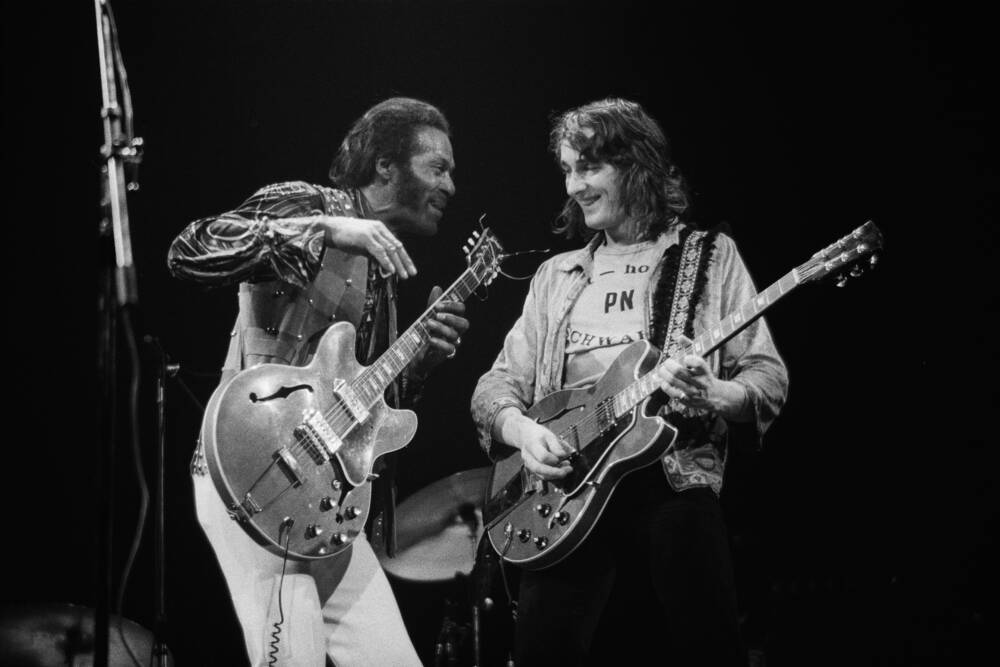 Chuck Berry au Rainbow Theatre à Londres
