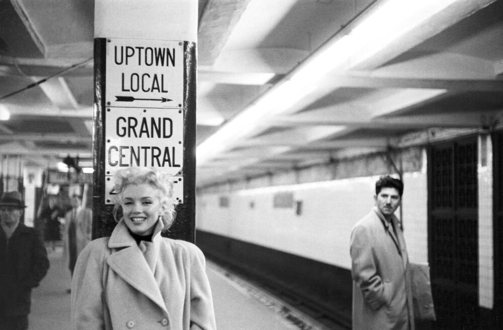 Marilyn neemt de metro op Grand Central
