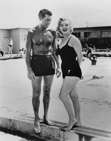 Cary Grant e Marilyn Monroe nel 1952 Cary Grant e Marilyn Monroe nel 1952