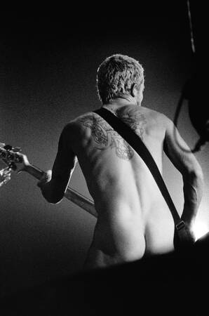 Flea met de Red Hot Chili Peppers Flea met de Red Hot Chili Peppers
