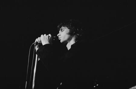Jim Morrison in concerto a New York nel 1967 Jim Morrison in concerto a New York nel 1967