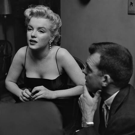 Marilyn Monroe - festa a Los Angeles nel 1956 Marilyn Monroe - festa a Los Angeles nel 1956