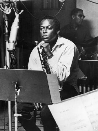 Miles Davis - Registrazione in studio nel 1959 Miles Davis - Registrazione in studio nel 1959