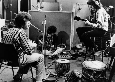 I Rolling Stones registrano Sympathy for the Devil I Rolling Stones registrano Sympathy for the Devil