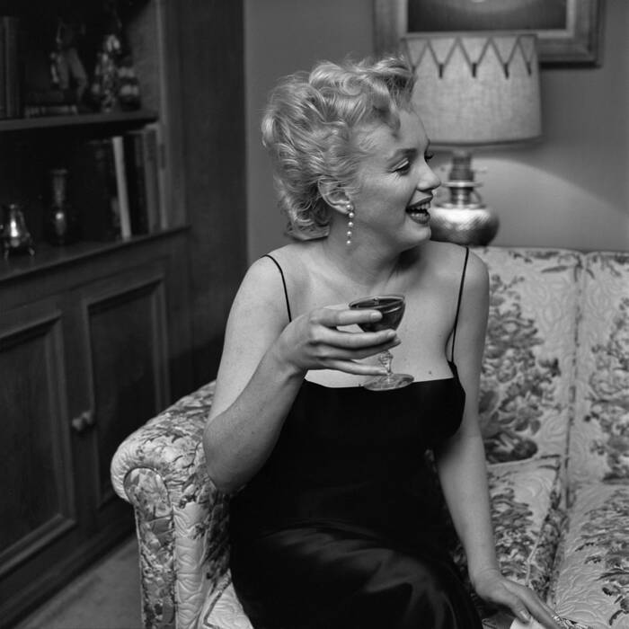 Marilyn Monroe in Los Angeles in 1956 Marilyn Monroe in Los Angeles in 1956