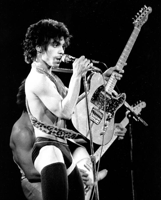 Prince a Detroit nel 1980 Prince a Detroit nel 1980