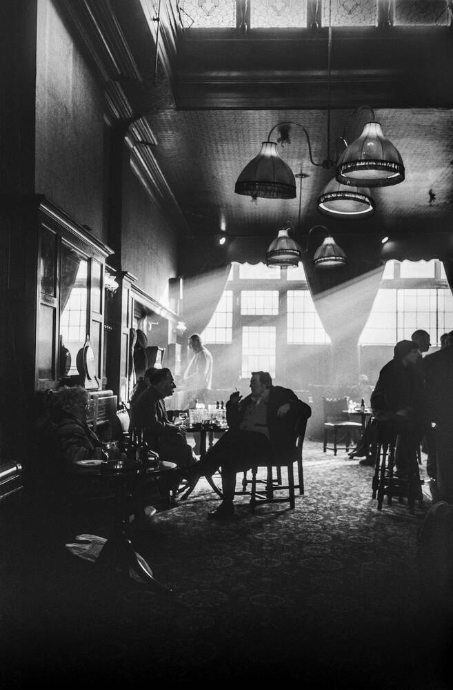 De rokerige Londense pub