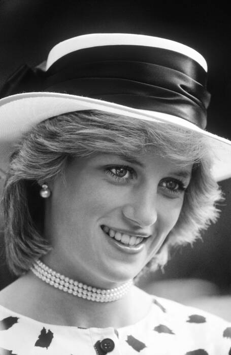 La principessa Diana a Auckland nel 1983 La principessa Diana a Auckland nel 1983