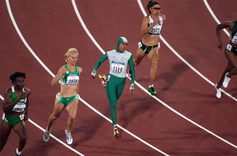athy Freeman 400m Gold Medal Sydney Summer Olympics 2000