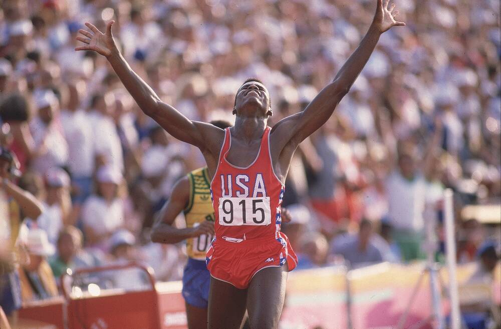 Carl Lewis' 200m Gold
