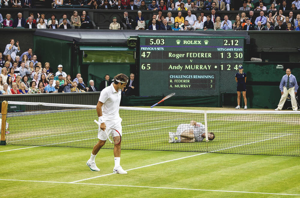 Federer vs Murray - 2012 Wimbledon Final