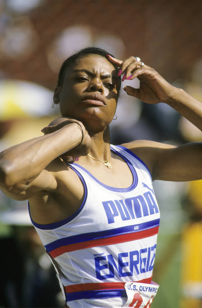 Jodi Anderson - 1984 US Olympic Track