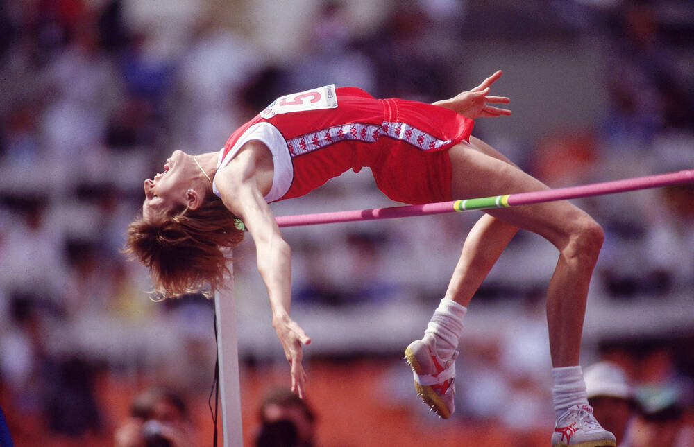 Louise Ritter in Seoul 1988