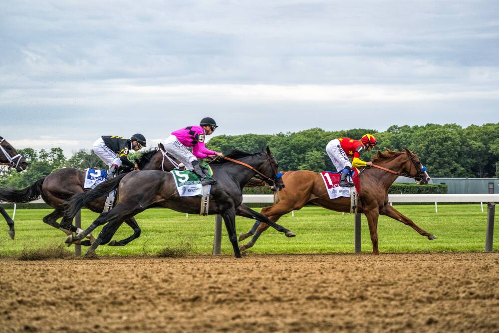 Mike Smith et Justify - Belmont Park 2018