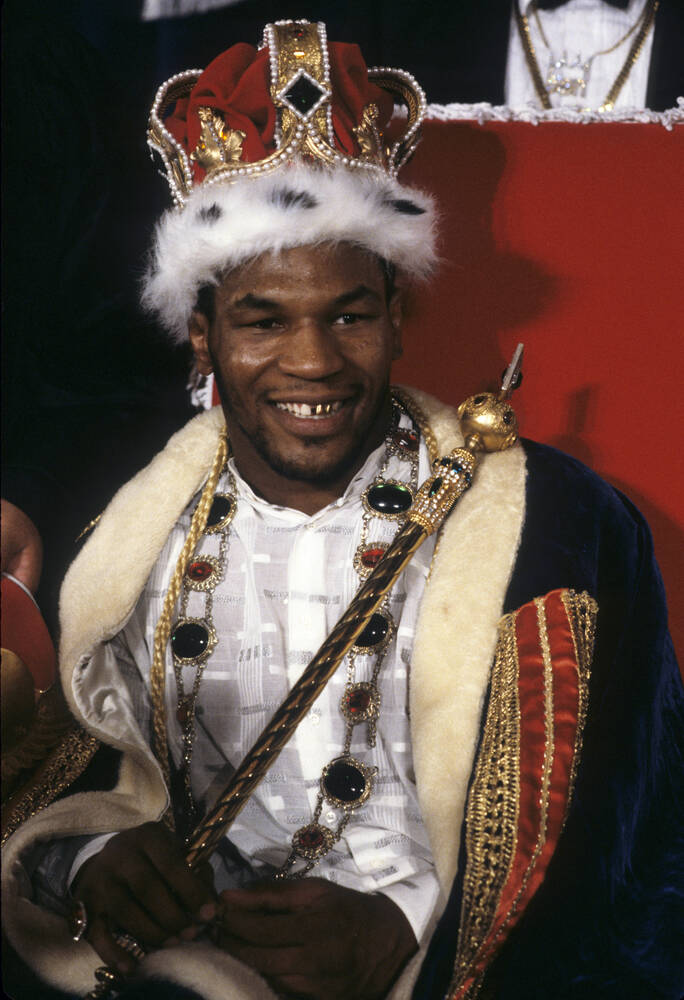 Mike Tyson on the Throne