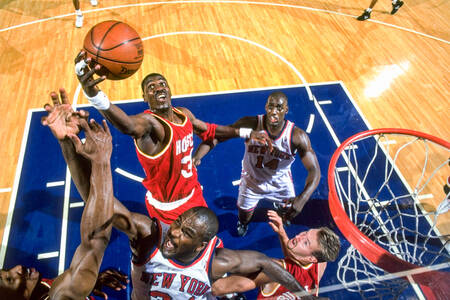Houston Rockets Hakeem Olajuwon in 1994 Houston Rockets Hakeem Olajuwon in 1994