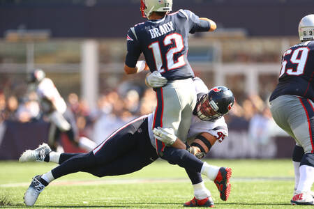 JJ Watt sacks Tom Brady JJ Watt sacks Tom Brady