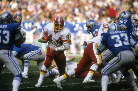 John Riggins Washington Redskins NFC Wild Card 1983 John Riggins Washington Redskins NFC Wild Card 1983