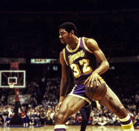 Los Angeles Lakers Magic Johnson - 1980 Los Angeles Lakers Magic Johnson - 1980