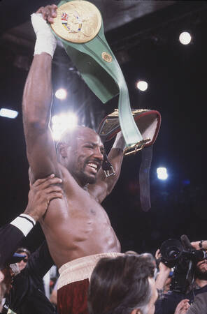 Marvin Hagler Defeats Durán Las Vegas 1983
