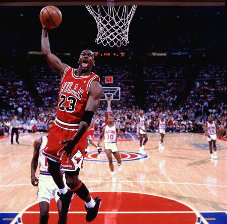 Michael Jordan Chicago Bulls vs Detroit Pistons 1991
