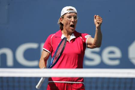 Navratilova and Groenefeld US Open 2005 Navratilova and Groenefeld US Open 2005