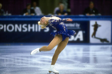 Nicole Bobek US Figure Skating Championships Action Phoenix