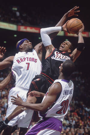 Philadelphia 76ers Allen Iverson - 2001 Playoffs Philadelphia 76ers Allen Iverson - 2001 Playoffs