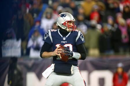 Tom Brady Patriots vs Titans AFC Divisional 2018