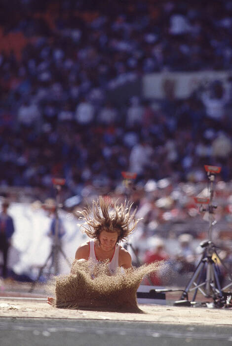 Agata Karczmarek Long Jump Seoul 1988