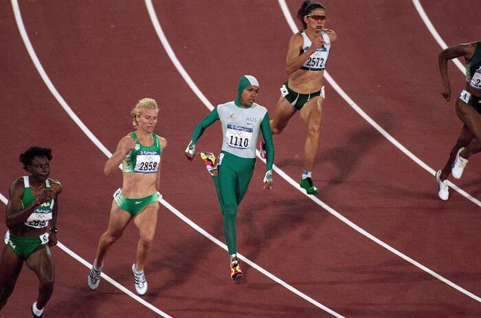 athy Freeman 400m Gold Medal Sydney Summer Olympics 2000 athy Freeman 400m Gold Medal Sydney Summer Olympics 2000
