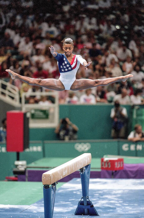 Dominique Dawes - Balance Beam Atlanta 1996