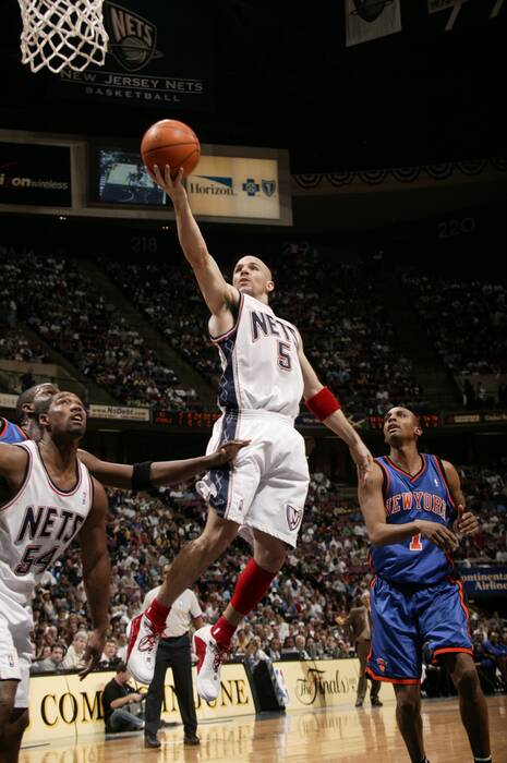 Jason Kidd New Jersey Nets vs New York Knicks - 2004 Jason Kidd New Jersey Nets vs New York Knicks - 2004