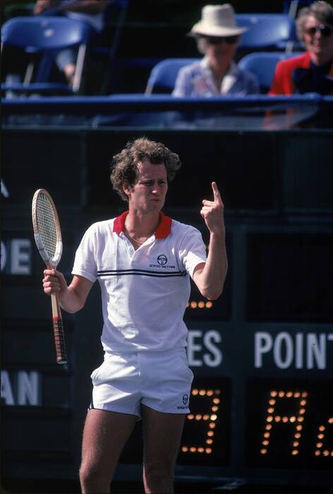 John McEnroe  - US Open Flushing Meadows 1981