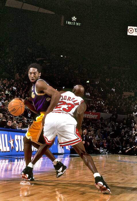 Kobe vs MJ - 1998 NBA All-Star Game Showdown Kobe vs MJ - 1998 NBA All-Star Game Showdown