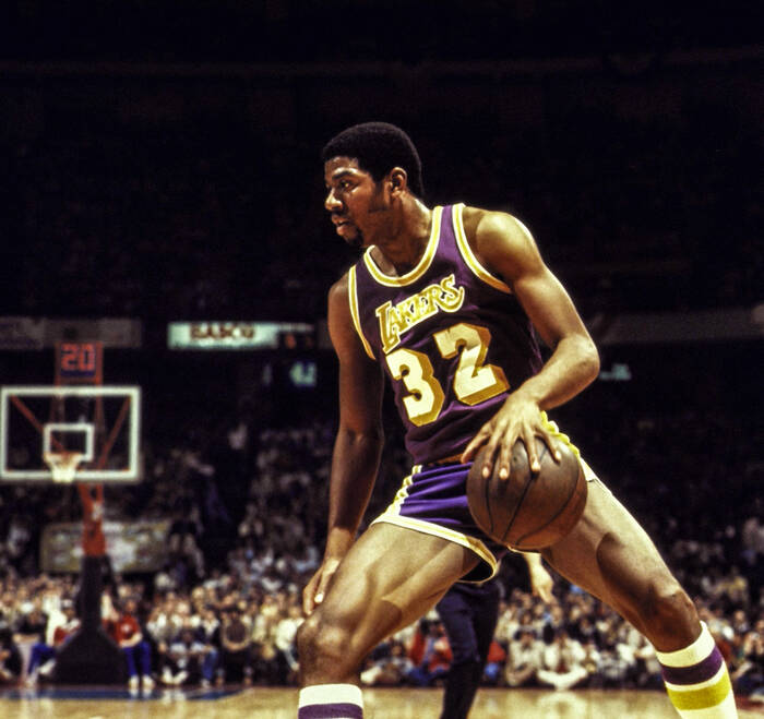 Los Angeles Lakers Magic Johnson - 1980 Los Angeles Lakers Magic Johnson - 1980
