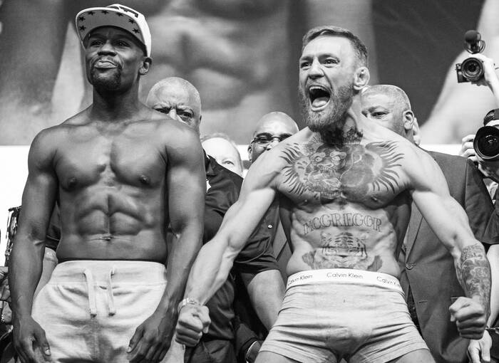 Mayweather Jr vs McGregor - Las Vegas 201