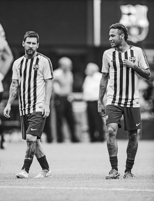 Messi and Neymar Messi and Neymar