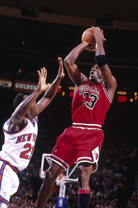 Michael Jordan Chicago Bulls vs Knicks Playoffs MSG 1992