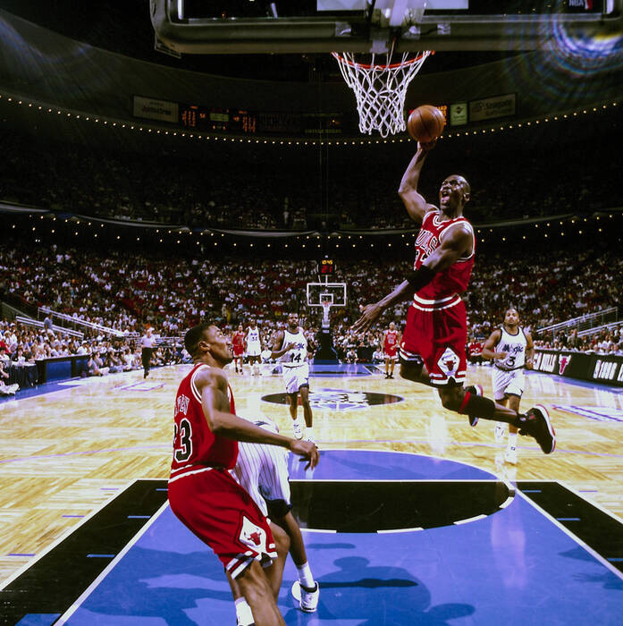 Michael Jordan's Dunk - 1996 Eastern Conference Finals Michael Jordan's Dunk - 1996 Eastern Conference Finals