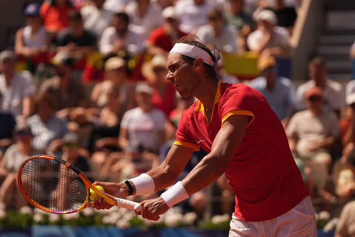 Rafael Nadal Serves - 2024 Summer Olympics Rafael Nadal Serves - 2024 Summer Olympics