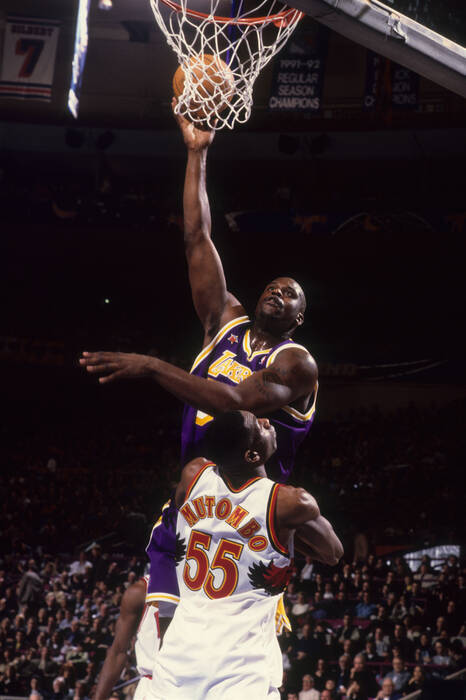 Shaquille ONeal vs Dikembe Mutombo NBA All Star Game 1998 Shaquille ONeal vs Dikembe Mutombo NBA All Star Game 1998