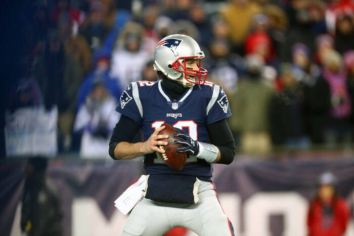 Tom Brady Patriots vs Titans AFC Divisional 2018